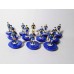 Subbuteo Andrew Table Soccer Boca Juniors 1995-96 on Hasbro classic bases